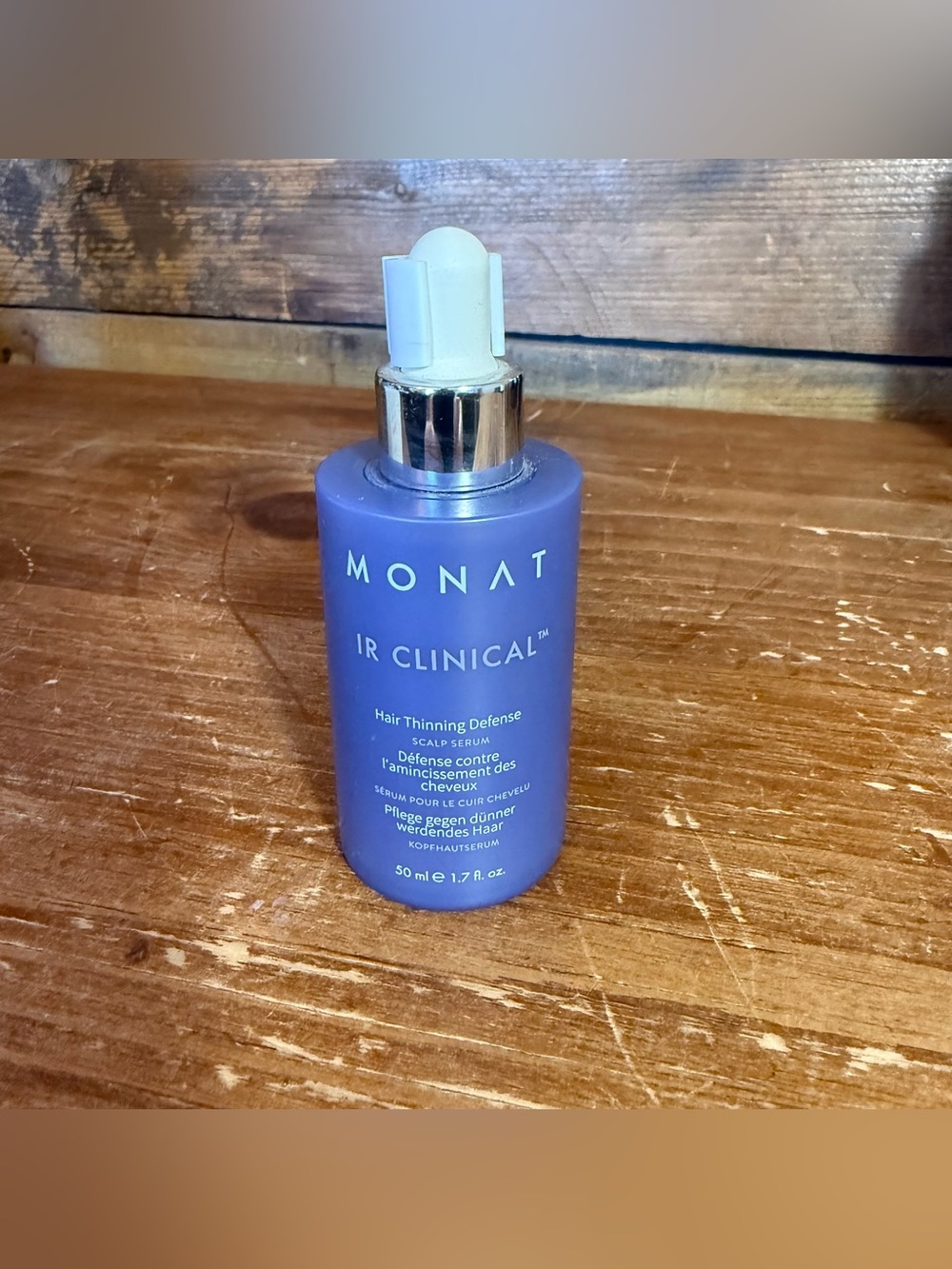 Monat IR Clinical Hair Thinning Defense Scalp Serum 1.7 fl oz. Used once.